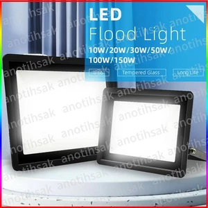 Foco exterior LED con detector de movimiento 30W 50W 100W 200W nuevo - Imagen 1 de 30