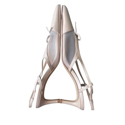 Dolce Vita Kandi Mesh Bow Pointed-Toe Kitten-Heel Slingback Pumps Size 7.5 - Image 1 of 4