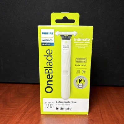 Philips Norelco OneBlade unissex íntimo pubiano e aparador corporal (7817) - Imagem 1 de 4