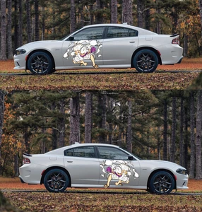 Gear 5 Luffy OP Livery Weatherproof Vinyl Side Decals BOTH SIDES - Picture 1 of 2
