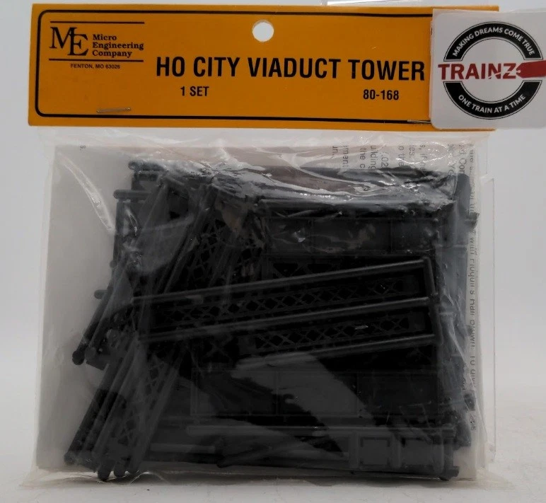 Micro Engineering 80-168 HO Scale City Viaduct Legs One Plastic Set - Image 1 of 1