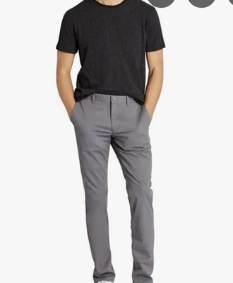 Bonobos Chino Lavado Elástico Grafitos 31x28 Ajuste Atlético Gris Nuevo V909 Foto 1 de 4