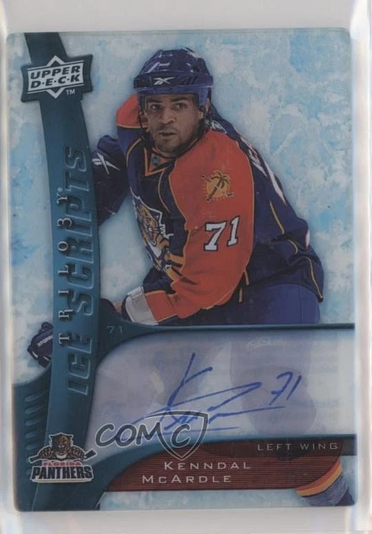 2009-10 Upper Deck Trilogy Ice Scripts Kenndal McArdle #IS-KM Auto - Image 1 of 2