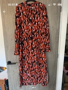 Ichi ullamay printed dress size 10 - Picture 1 of 2