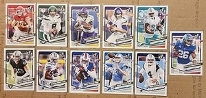 2023 DONRUSS FOOTBALL(11)CARD*FULL NAMES VARATION*LOT*NRMT*ALL DIFF*DIGGS*KELCE* - Picture 1 of 7