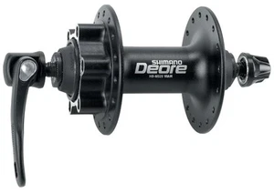 Shimano Deore HB-M525A Front Hub - QR x 100mm, 6-Bolt, Black, 32h - Picture 1 of 1