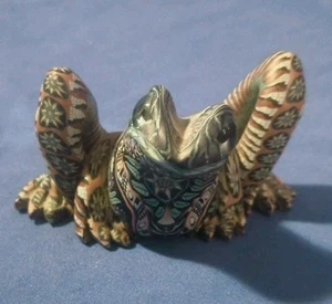 Jon Stuart Anderson FROG sculpture FIMO Creations Polymer Clay - Picture 1 of 9