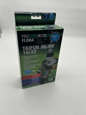 JBL GMBH & CO. KG JBL Proflora CO2 Taifun Inline 16/22 Hochleistungsdiffusor