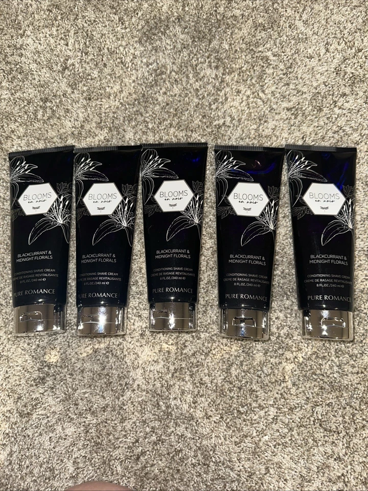 Crema Afeitadora Acondicionadora Flores En Noir Aroma Pure Romance *NUEVO* 8oz Coochy Foto 1 de 1