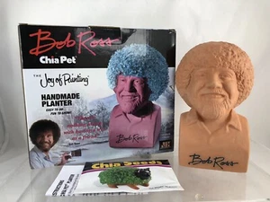 BOB ROSS Chia Pet handmade planter - Joy of Painting *NIOB*  Fast Ship!       B4 - Picture 1 of 12