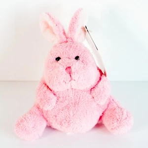 Russ Berrie Phluffles Bunny 27648 Pink 5" Vintage Plush RARE with Original Tags - Picture 1 of 11