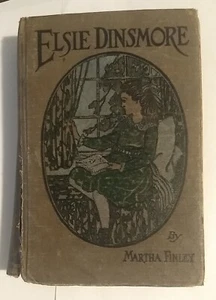Elsie Dinsmore by Martha Finley Undated Hardback Antique Book - Picture 1 of 8