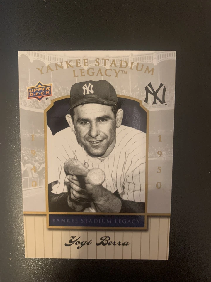 YOGI BERRA 2008 UPPER DECK YANKEE STADIUM LEGACY #24 - Image 1 of 1