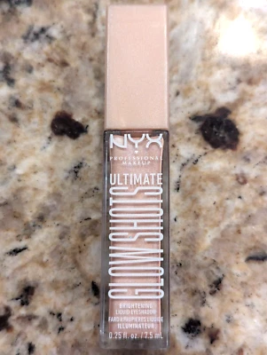 NYX Makeup Ultimate Glow Shots Vitamin C Infused Liquid Eyeshadow 0.25 fl oz - Image 1 of 4