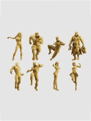 1/35 1/43 1/64 Hombre Viuda Negra Punisher Hulk Miniatura Escena Prop Foto 1 de 4