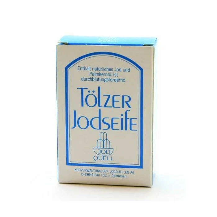 100g Tölzer Jodseife keimtötend unterstützt Selbstheilungsprozess, Mauke Raspe