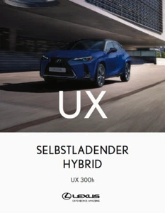 2025 MY Lexus UX 06 / 2024 brochure catalogue German 56 p. - Foto 1 di 1