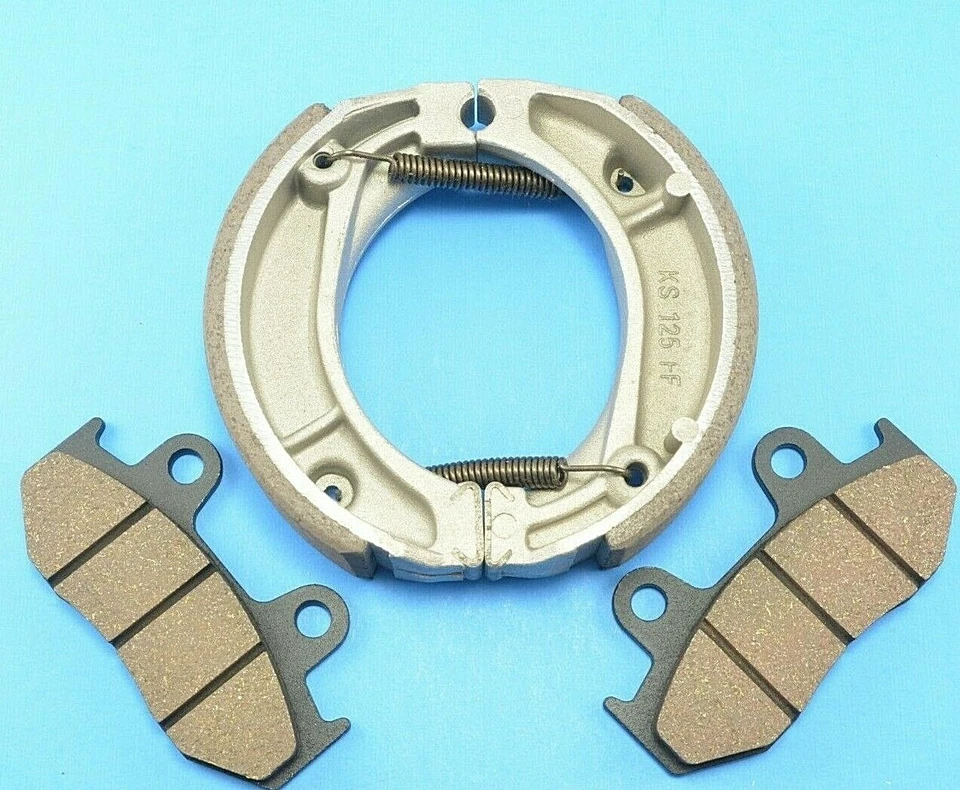 Pastillas de freno delanteras y zapatas de freno traseras para Honda XR350R 1983-1987  Foto 1 de 1