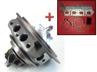 Cartucho turbocompresor BMW 114i 116i 118i 120i 316i 320i 1.6 + Kit de montaje turbo Foto 1 de 4