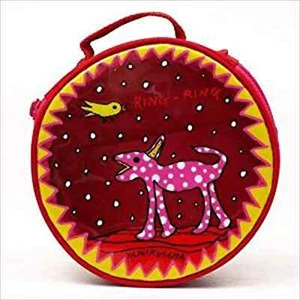 BOLSA YAYOI KUSAMA ANILLO ROJO RARO Regalo - Imagen 1 de 8