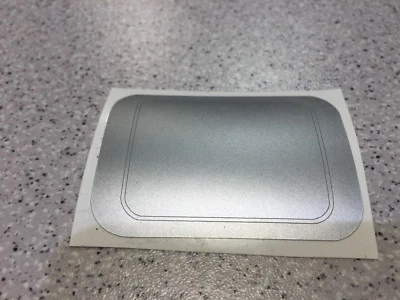 Aufkleber Tamiya Actros Dachluckenrahmen in silbergrau - Bild 1 von 3