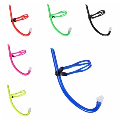 Silicone Front Swimmer Snorkel  For Diving Training Swim Front-breathing Tube - image 1 of 4