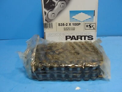 Новая из старых запасов основная цепь Harley Davidson WLA 45 дюймов с плоской головкой Solo Diamond с двумя рядами - Изображение 1 из 3