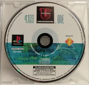 Playstation Underground Version 4.1 Disc One only PS1 Tested - Picture 1 of 2