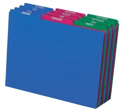 Pendaflex Poly Top Tab File Guides - PFX40144 - Image 1 of 1