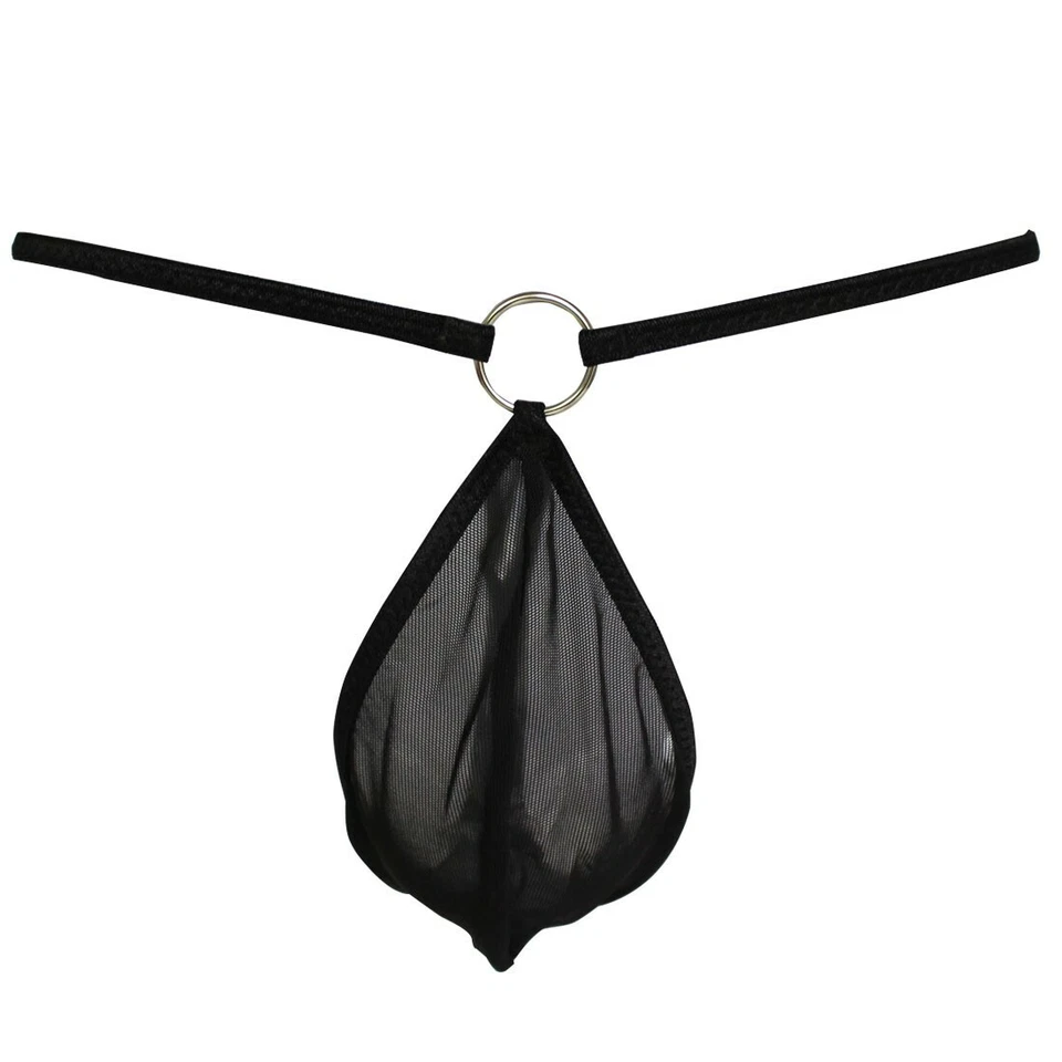 Homme String Ficelle Sexy Slip Transparent avec Poche Sous-vêtements Lingerie - Bild 1 von 1