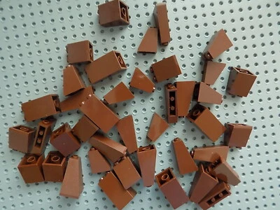 40 piezas Lego Surtido Pistas Castillo Caballeros Ladrillos Techo Cuña elige tu color Foto 1 de 3