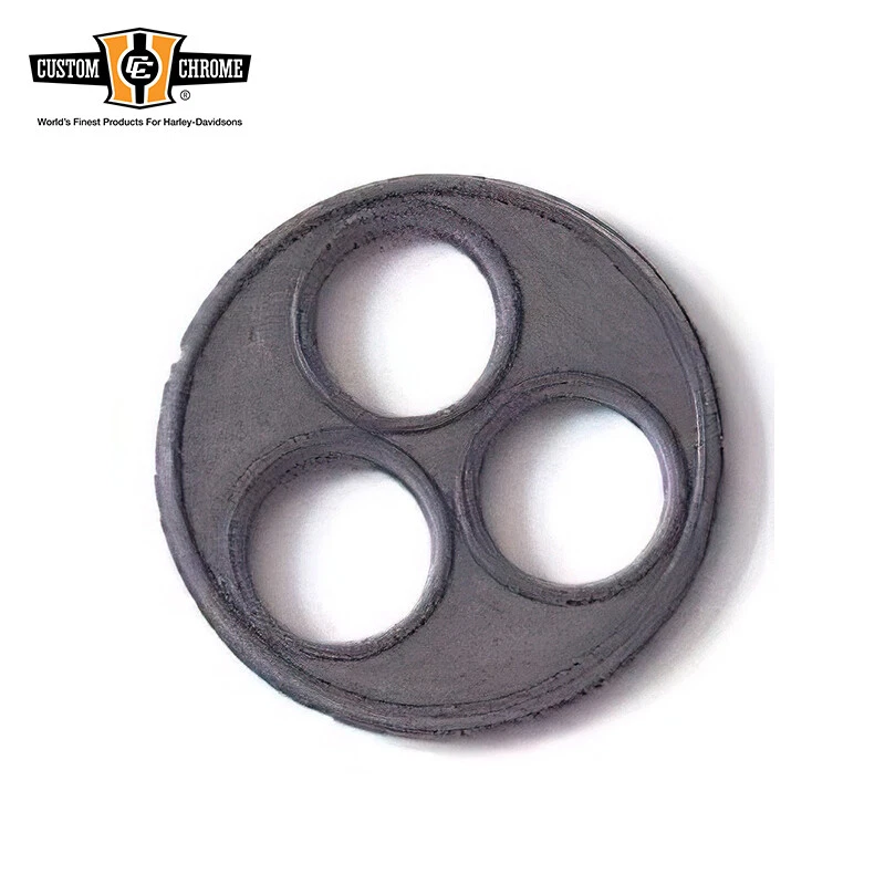 Custom Chrome 3 Hole Seal Petcock Gasket Disc Fit For Custom Chrome NOS #12731 - Image 1 of 1