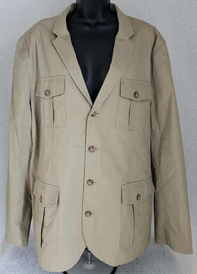 Structure Collection Mens Jacket Coat Size XXL 2XL 2X Large Long Sleeve V Neck - Image 1 of 4