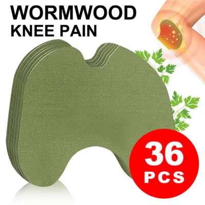 36PCS Wormwood Knee Plaster Sticker Back Neck Pain Joint Ache Relief Patch - image 1 of 4