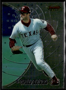 1997 Bowman's Best #48 Will Clark Rangers  - Picture 1 of 2