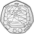 UK Fifty Pence Coins 50p LARGE 1971 - 1997 PROOF & Brilliant Uncirculated BUNC