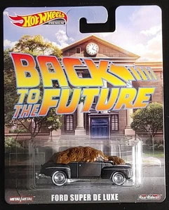 Hot Wheels Real Riders Back To The Future Ford Super De Luxe/ Simulated Manure ! - Picture 1 of 1