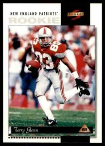 1996 Score Terry Glenn Rookie New England Patriots #218 - Picture 1 of 2