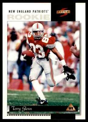 1996 Score Terry Glenn Rookie New England Patriots #218 - Image 1 of 2