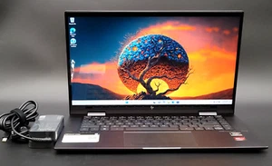 HP ENVY x360 2-in-1 15-ey0013dx Touch Laptop Ryzen 5 5625U 8GB 256GB SSD - Picture 1 of 9