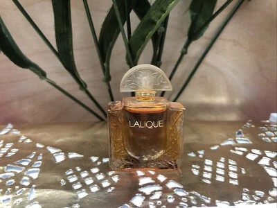 vintage 90's LALIQUE MINI Perfume Bottle 0.15 oz/ 4.5 ml NOS Vintage - Image 1 of 2