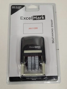 ExcelMark 7820 Self-Inking Date Stamp New - Picture 1 of 2