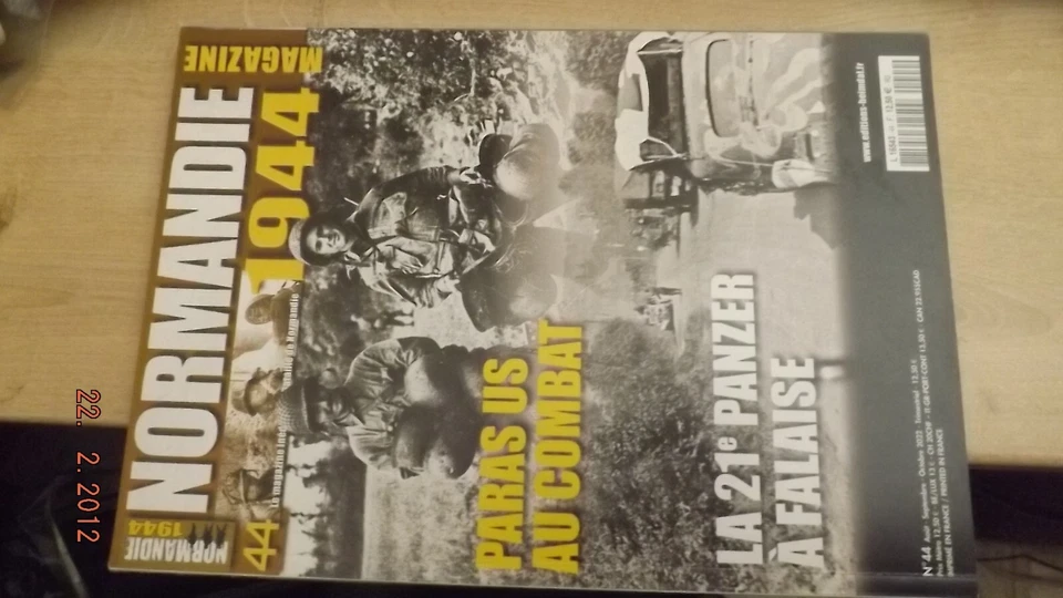 28DN Revue Heimdal Normandie 1944 n°44 Paras US au combat / 21e Panzer Falaise - Photo 1/1