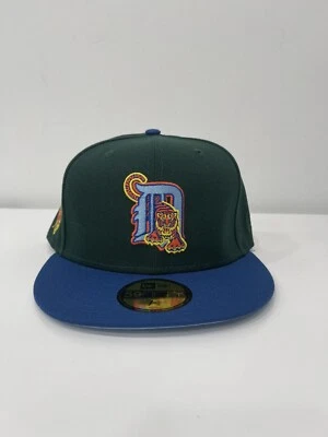 Detriot Tigers New Era MLB Enchanted Forest 59Fifty Fitted Cap Hat Size 7 5/8 - Image 1 of 4