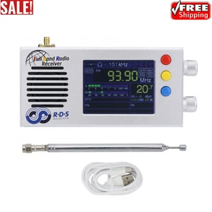 TEF6686 Pro Full Band Radio All Band Radio V1.18 Firmware LCD for SW MW LW FM AM - Picture 1 of 9