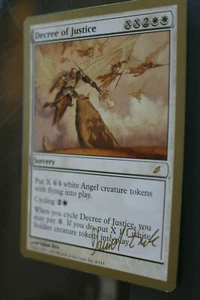 Decree of Justice Daniel Zink SB World Championship Decks 2003 card MTG CARD - Picture 1 of 2