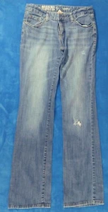 Mossimo Supply Co. Bootcut Jeans Women Zs7 Blue Pocket Mid Rise Cotton Blend J.1 - Picture 1 of 6