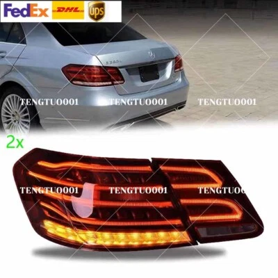 W212 Facelift Tail Lights Lamp 4pcs for Mercedes Benz E Class E300 Old To New - Image 1 of 3