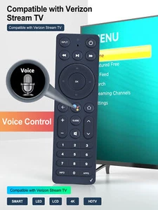 Voice Remote Control For Verizon Fios Stream TV ASK-STI6220 V2 ARRIS - Picture 1 of 8