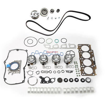 Engine Rebuild Kit Pistons Gasket Fit For  Golf Passat AUDI 2.0 TDI Q3 Q5 TT - Image 1 of 4